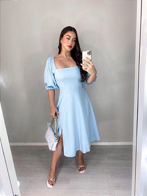 Vestido Heloisa - Azul BB