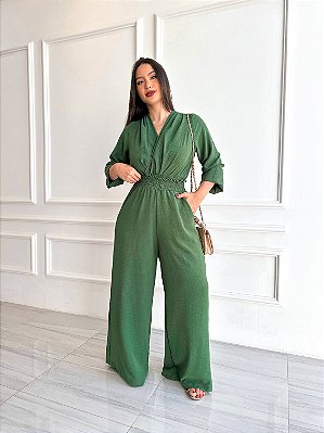 Calça Pantalona Nina - Militar