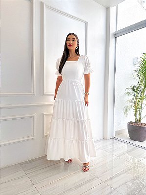 Vestido Giovana - Branco