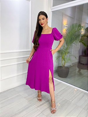 Vestido Odete - Orquídea