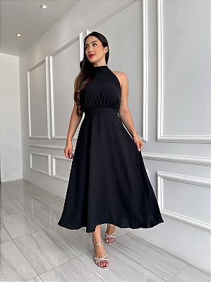 Vestido Pérola - Preto