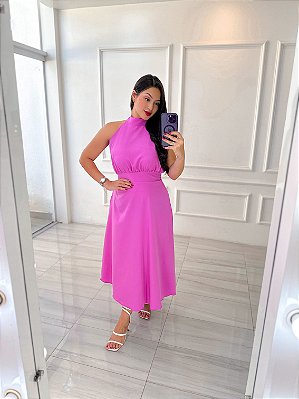 Vestido Pérola - Rosa