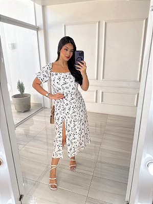 Vestido Odete - Floral