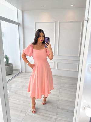 Vestido Heloisa - Nude