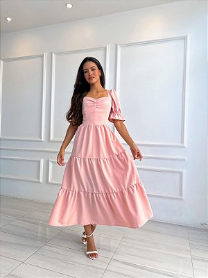 Vestido Tereza - Nude