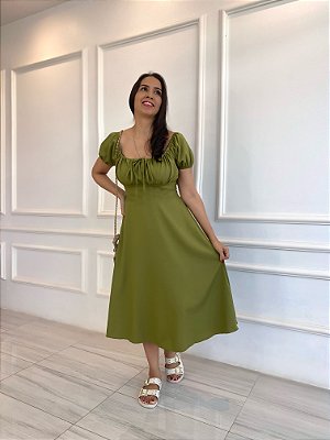 Vestido Bianca - Abacate