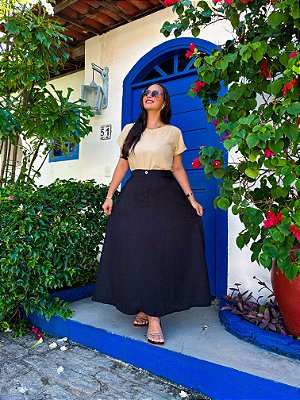 Blusa Luíza - Tapioca