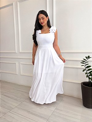 Vestido Andreia - Branco