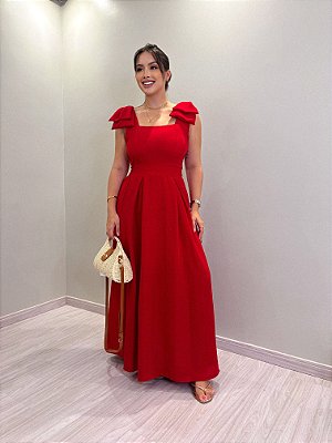 Vestido Andreia - Vermelho