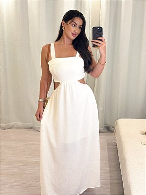 Vestido Ariane - Marfim