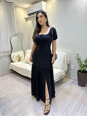 Vestido Alessandra - Preto