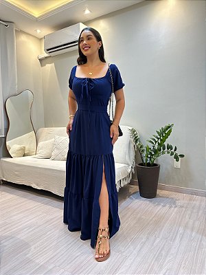 Vestido Alessandra - Marinho