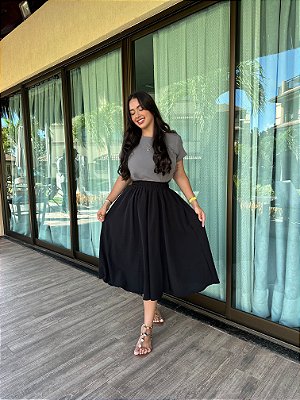 Saia Maria - Preto
