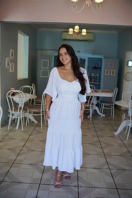Vestido Noele - Branco