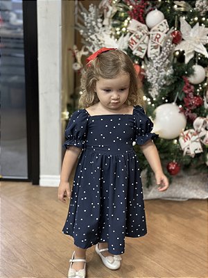 Vestido Helô - Poá Marinho