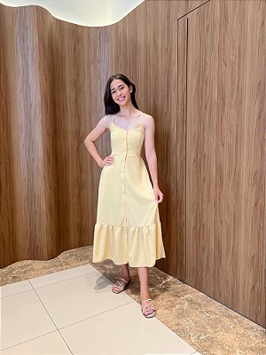 Vestido Júlia - Amarelo