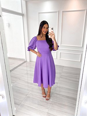 Vestido Heloisa - Lavanda