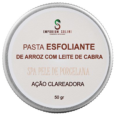 Pasta Esfoliante de Água de Arroz