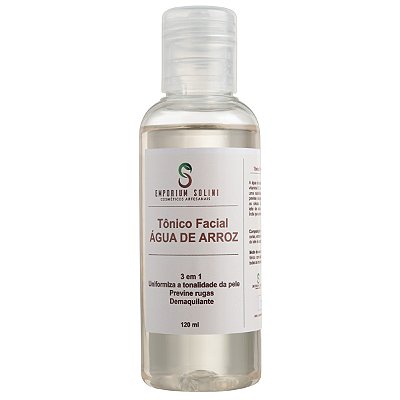 Tônico Facial de Água de Arroz