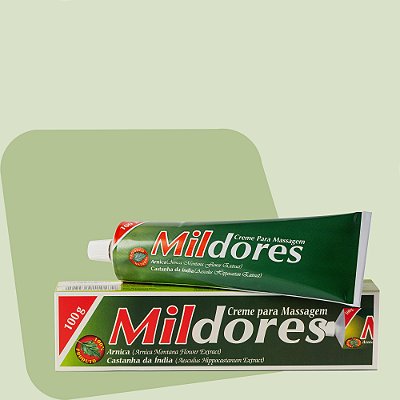 Creme para massagem MILDORES 100G