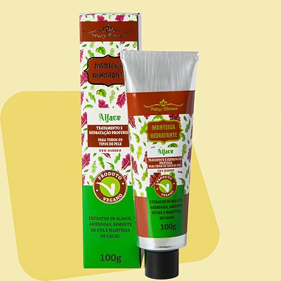 Manteiga Hidratante ALFACE 100G