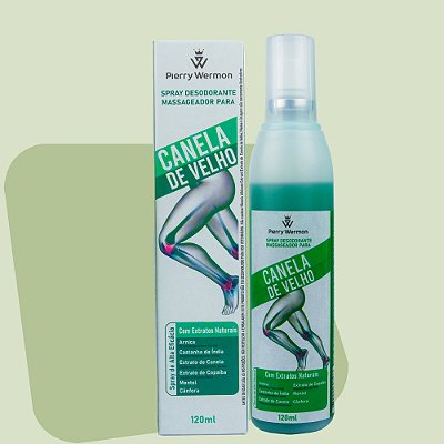 Spray Desodorante Massageador CANELA DE VELHO 120ML