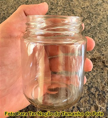 Pote Belém 240ml Vidro ( sem tampas )