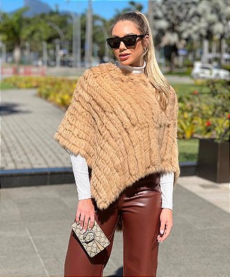 Poncho Tricotado
