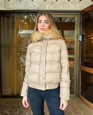Jaqueta Puffer Nude