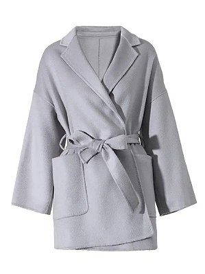 Sobretudo Cashmere Curto