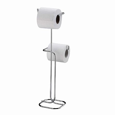 Porta Papel Higiênico Para Chão Papeleira Banheiro