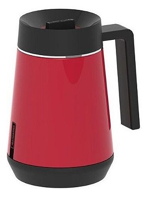 Bule Termico Tramontina Exata Em Aço Inox Vermelho 300 Ml