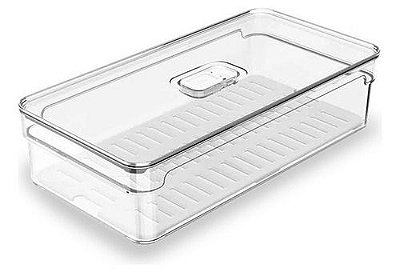 Organizador De Frutas Legumes Geladeira 2,8l Clear Fresh Ou