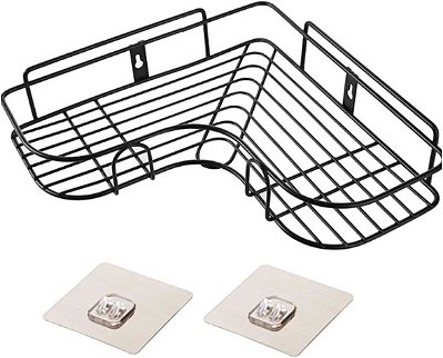 Porta Shampo Sabonete Suporte De Canto Parede Banheiro