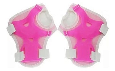 Kit De Proteção Infantil Feminino Rosa Radical Plus Rosa