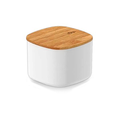Pote Hermético Organizador De Mantimentos Natural 0,45l Ou