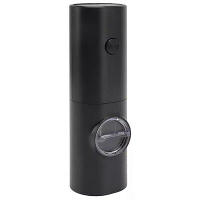 Moedor Eletrico Automatico Pilha Sal Pimenta Tempero Preto