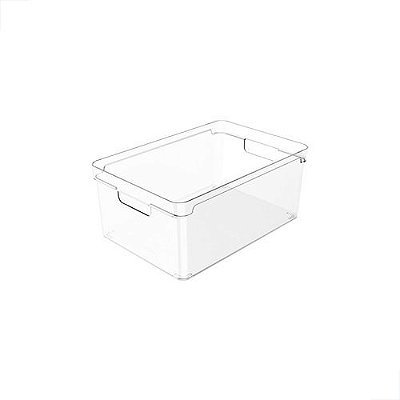 Organizador Clear Armário Multiuso Cozinha Dispensa Natural