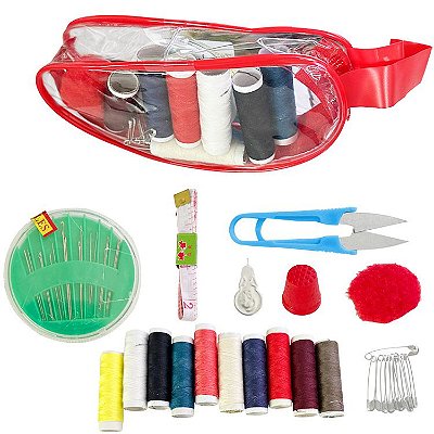 Costura 33pcs Poli/plast/metal 17x8,5cm