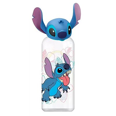 Garrafa Água Stitch 3d Portátil Infantil Antivazamento 560ml