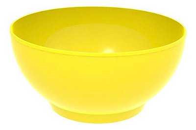 Tigela Grande Amarela Multiuso Cozinha Crippa 3,1l