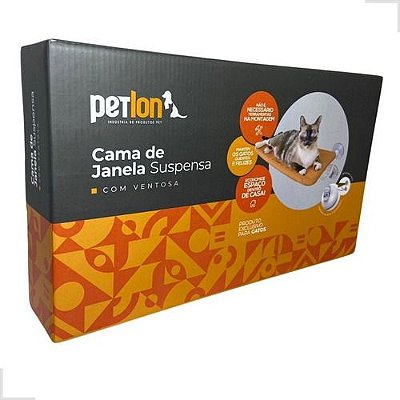 Cama De Janela Para Gatos Caminha Suspensa Com Ventosa