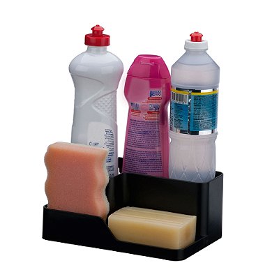 Organizador De Pia/armário Suporte Porta Esponja Detergente