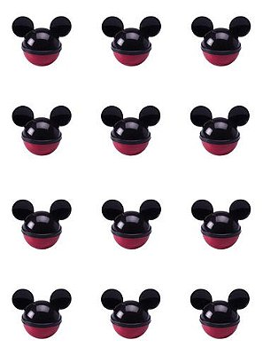 Kit 24 Mini Porta Mix Orelhas Mickey Doces Lembrança Festa