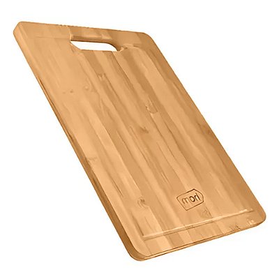 Tábua De Bambu 40x30cm Corte Carne Cozinha