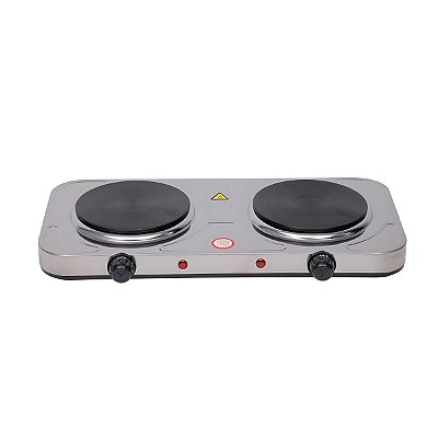 Fogão Elétrico Portátil Mimo Style 2 Bocas 2000w Inox 127v