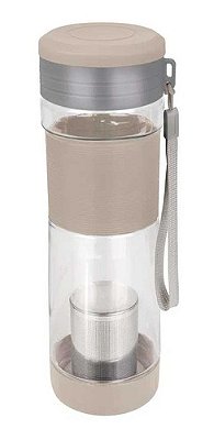 Garrafa Com Infusor Para Cha 550ml Mor 8049 - Bege