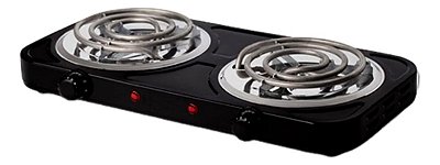 Fogão Cooktop Elétrica 5 Temperaturas 2 Bocas 110v
