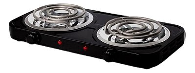 Fogão Cooktop Elétrica 5 Temperaturas 2 Bocas 220v