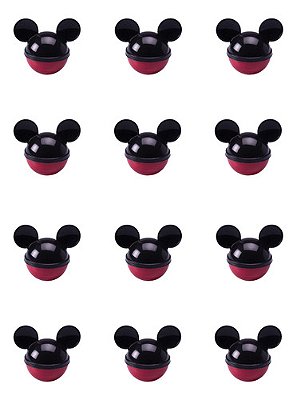 Porta Mix Mini Lembrança Mickey Mouse 50ml 12 Unid - Plasútil